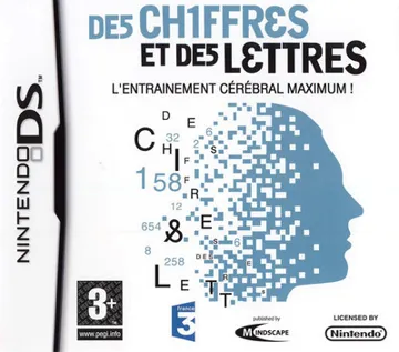 Chiffres et des Lettres, Des - L'Entrainement Cerebral Maximum! (France) box cover front